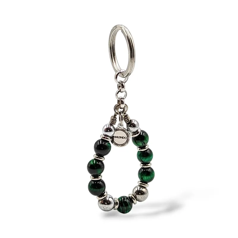 Portachiavi Ares - Occhio Di Tigre/Ematite