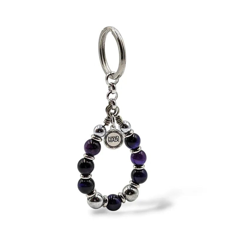 Portachiavi Ares - Occhio Di Tigre/Ematite