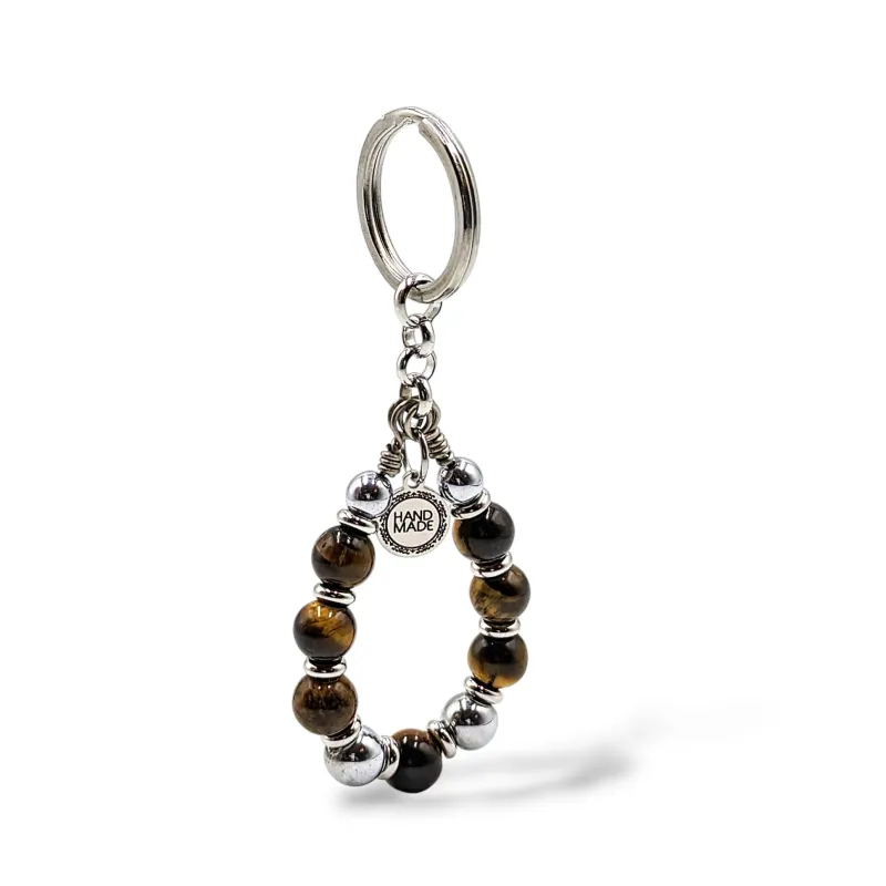 Portachiavi Ares - Occhio Di Tigre/Ematite