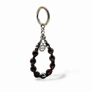 Portachiavi Eos - Occhio Di Tigre/Ematite 2