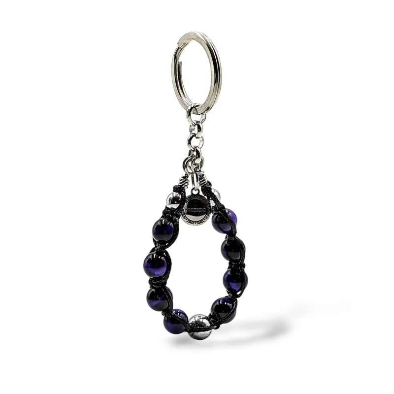 Portachiavi Eos - Occhio Di Tigre/Ematite