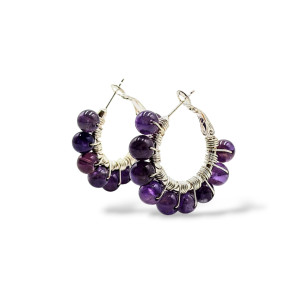 Orecchini - Ametista