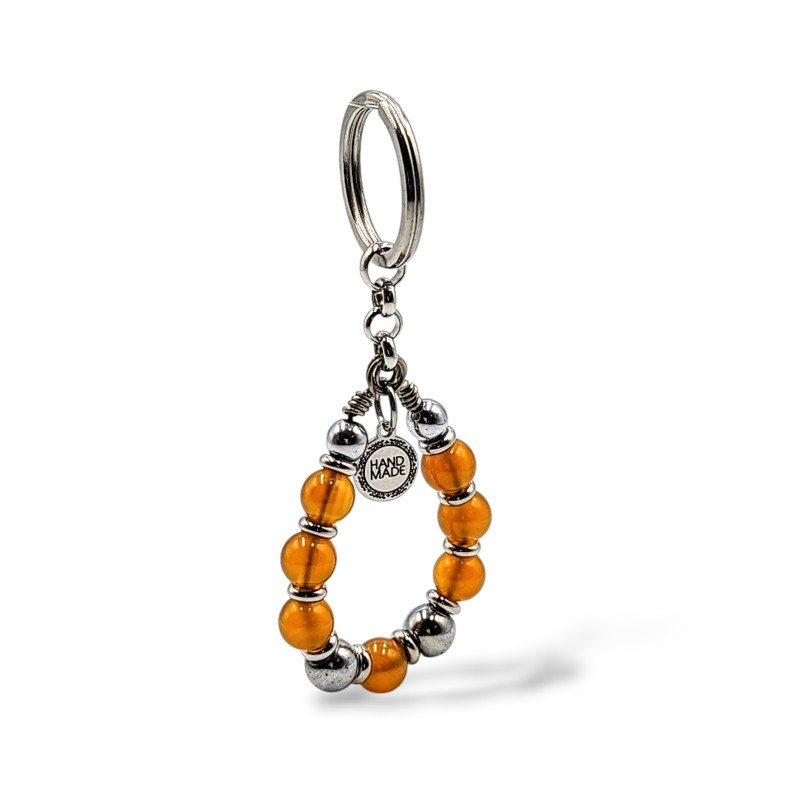 Portachiavi Ares - Onice/Ematite