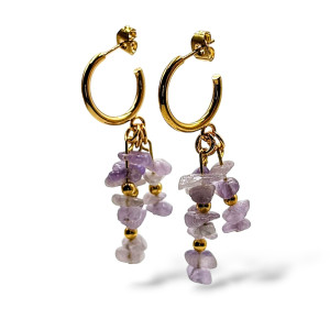 Orecchini - Ametista