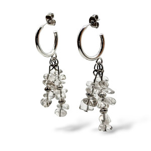 Orecchini - Cristallo di Rocca